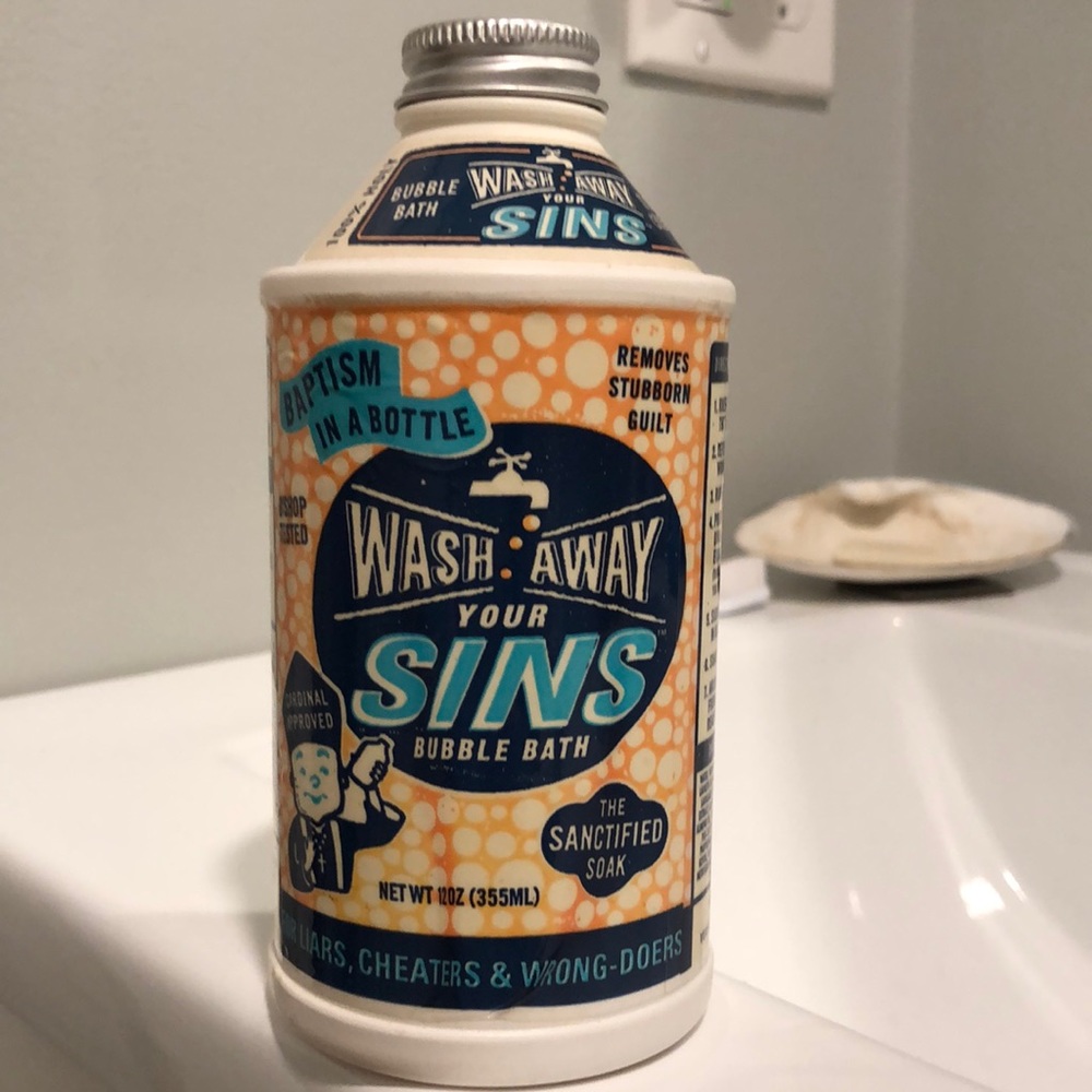 12Oz Novelty Bubble Bath - Unopened